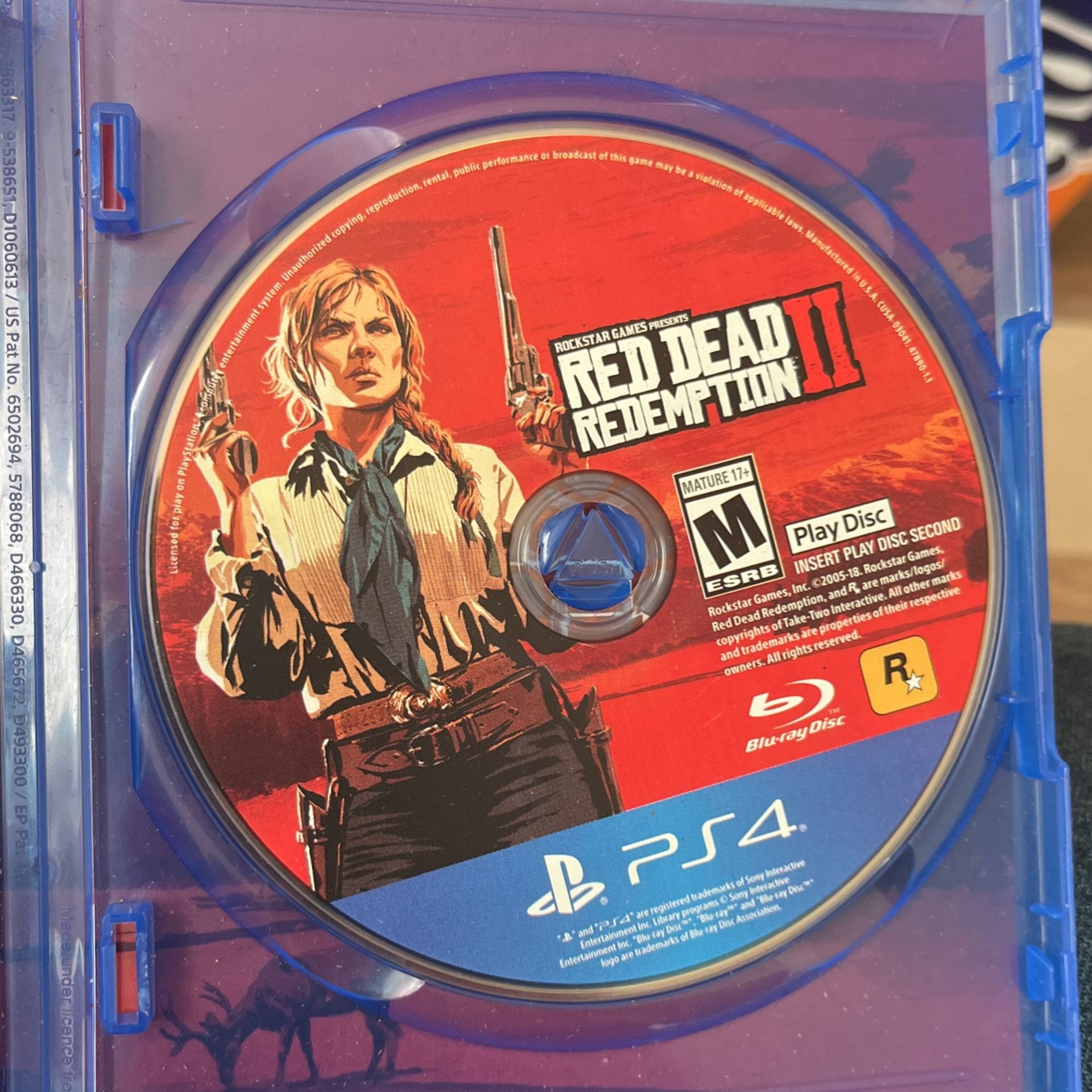 RDR2 Play Disc 