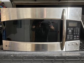 GE Profile Stainless Steel Over-the-Range Microwave