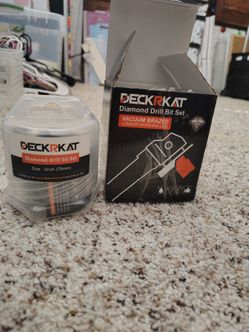 Deckrkat Diamond Drill Bit Set 3 Inch