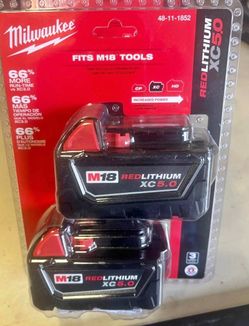 Milwaukee battery set