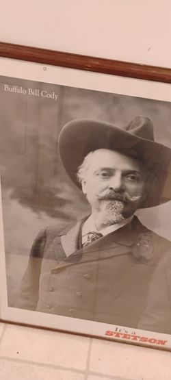Frame Picture Of Buffalo Bill