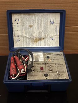 Tools Thermal Engineering Hermeti Check model 2001 testing system