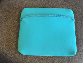 Vibrant turquoise iPad notebook laptop case