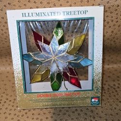 Capiz Star Multicolored Treetop With No Lights UL0118/M  