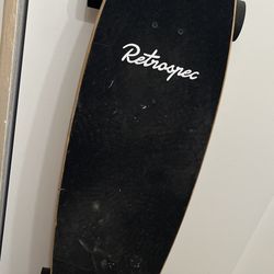Retrospec Black Longboard (GREAT CONDITION)