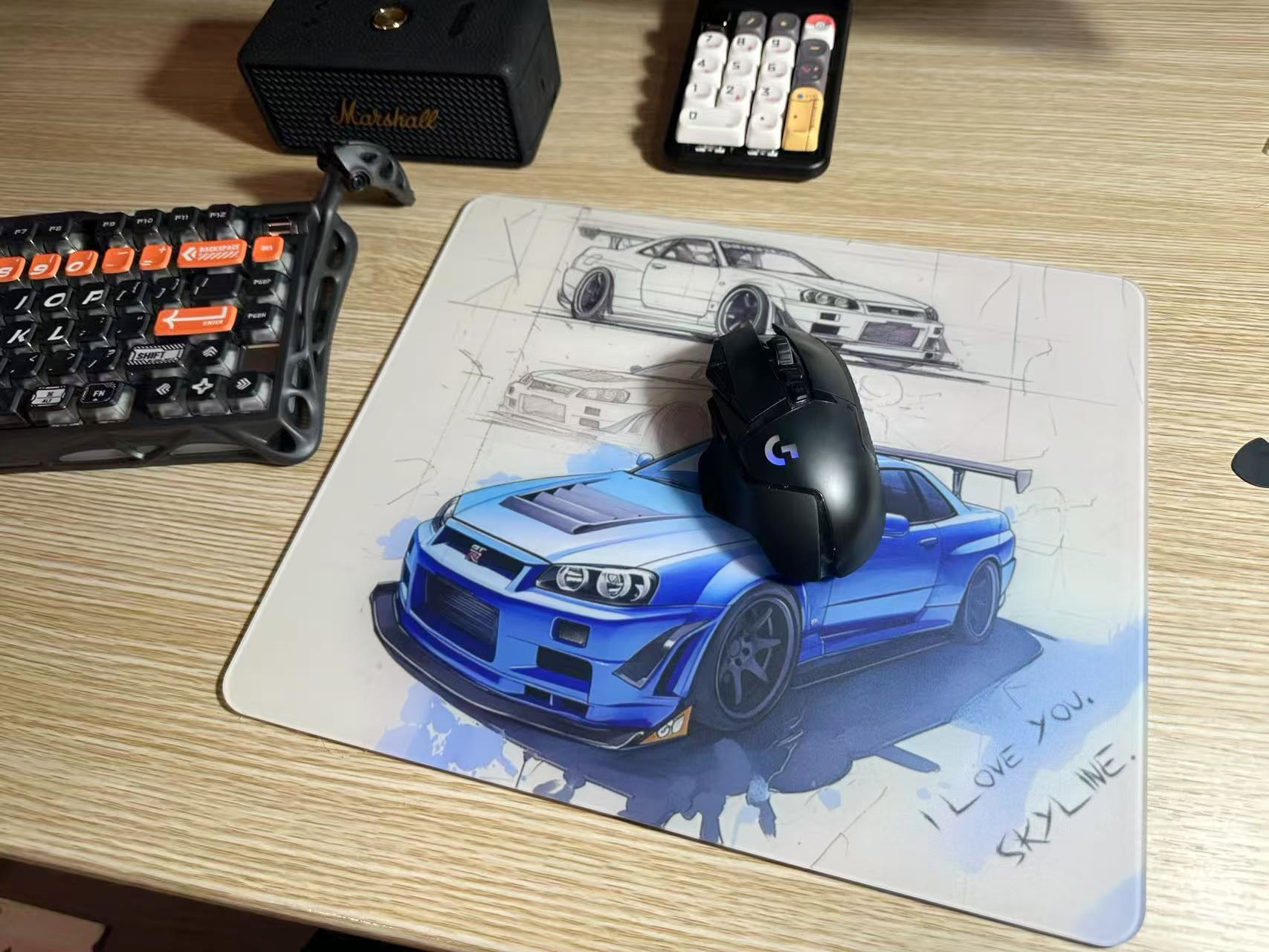 Premium Glass Gaming Mouse Pad
