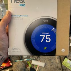 Nest pro thermostat , and vivint home securtity system