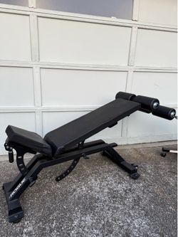 Rogue ab-2 adjustable bench with decline pad