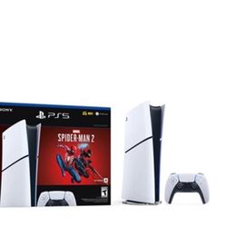 PlayStation 5 Slim W/ Spider Man Game