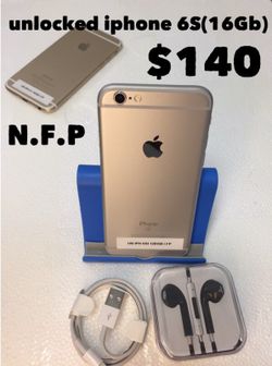 iPhone 6s 16GB clean N.F.P $140