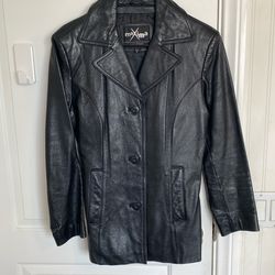 Black Leather Jacket (S)
