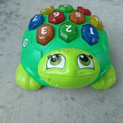 Leap Frog Musical Turtle: Educational Toy Memory Numbers Letters