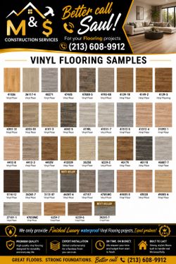[]<VINYL FLOORING>[]