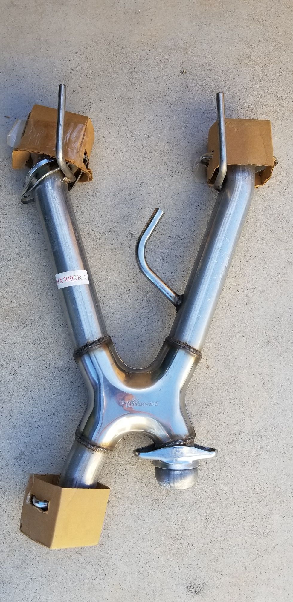 Brand new BASSANI x-pipe 2-1/2" off-road Ford mustang 1979-1993 fox body $165