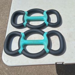 Grip-Bell Dumb-bell Weight s (12 Lbs Each)