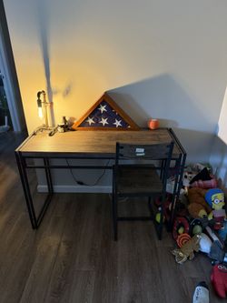 Desk And Chair