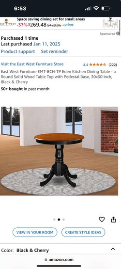 Round Dining Table