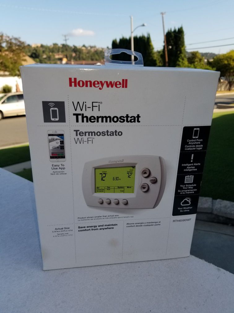 Honeywell Wifi Thermostat - RTH6500
