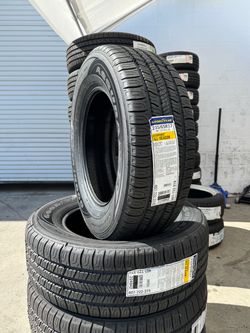 235/65R17 Goodyear 4 New Tires Installed and balanced