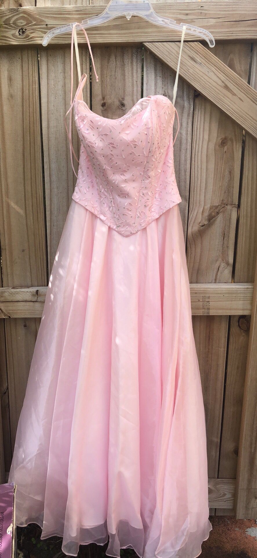 Pretty pink elegant dress