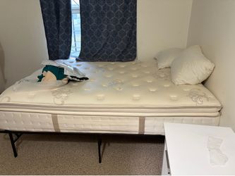 Full mattress with frame