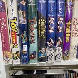 Disney VHS Movies 