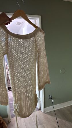 beach dress over bathing suit