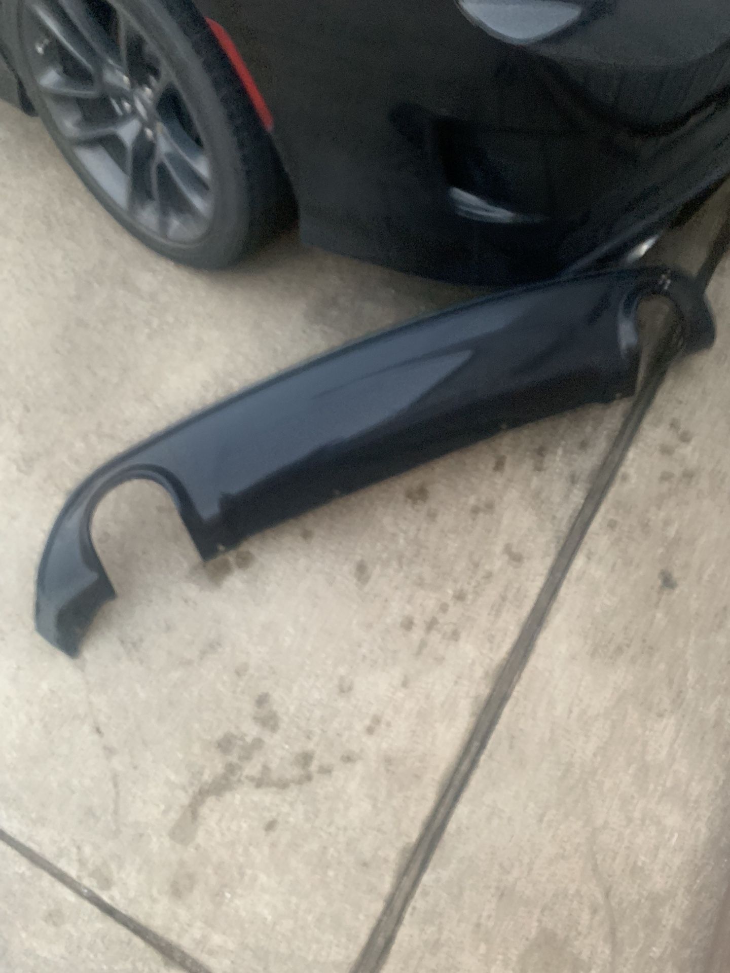 2021 Dodge Charger SRT Scat Pack - Rear, Lower Valance, Bumper Cover, Textured