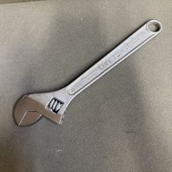 CRAFTSMAN 12” ADJUSTABLE END WRENCH -USA-