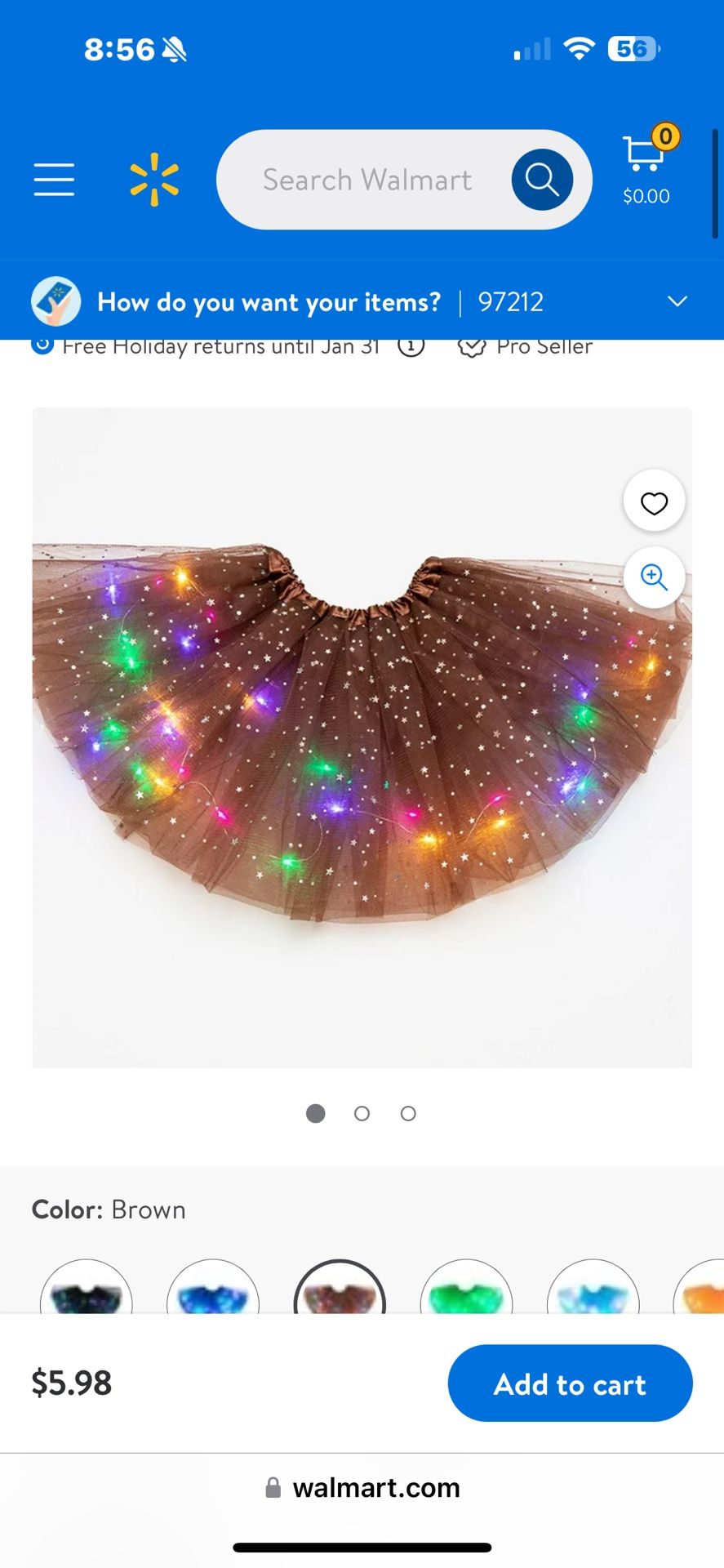 Valentines Light Up LED skirt tutu