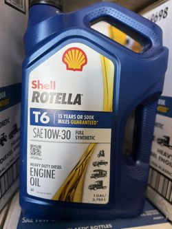 ROTELLA T6 10W30 Full Synthetic Oil