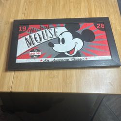 Mickey Mouse Wall Art