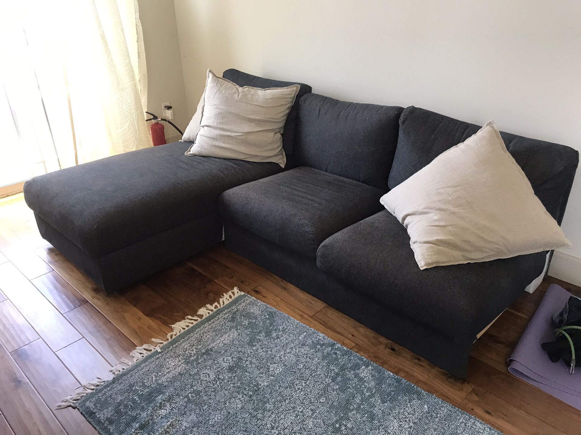 Couch with storage