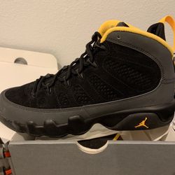 Jordan 9 Charcoal Grey Sz 7