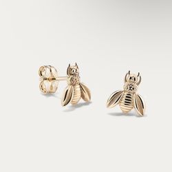 14k Yellow Gold Earrings 