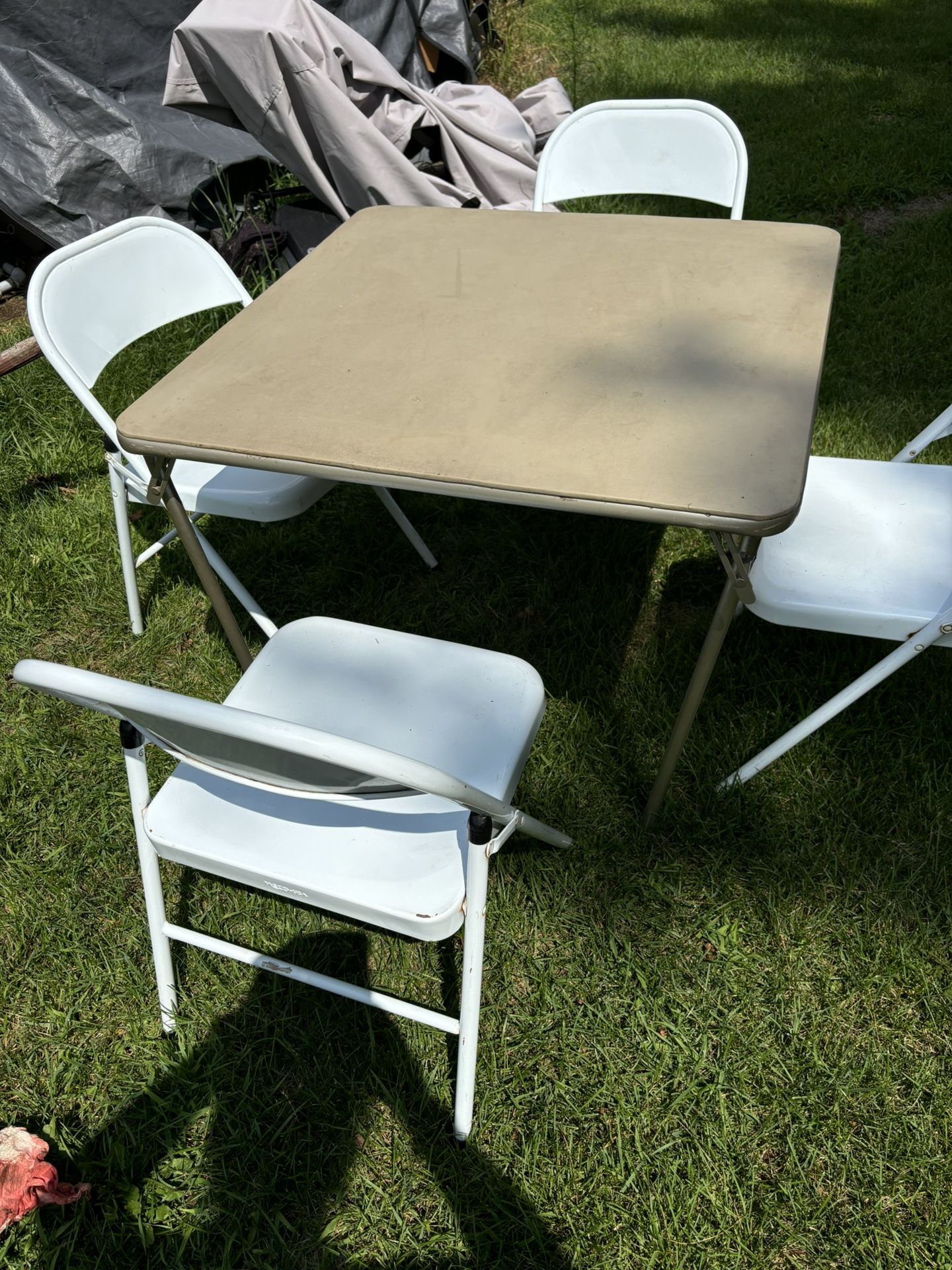 Card Table And Chairs