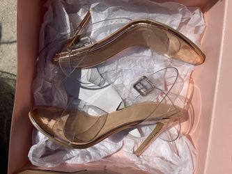 Rose gold heels