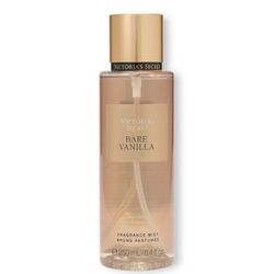 Victoria's Secret BARE VANILLA Fragrance Mist Body Spray 8.4oz/250ml NEW