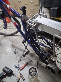 E zip mountain trailz e bike