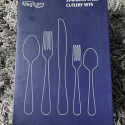 Stainless steel cutlery 45 Piece set -GOLD