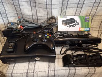 Xbox 360- 320 GBw/ Kinect And 40 Games!