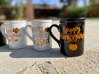 Thanksgiving custom coffee mugs