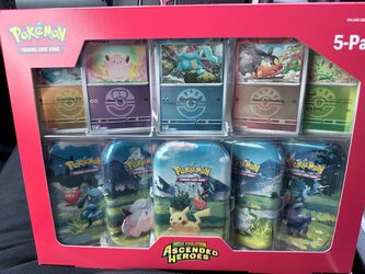 Pokémon TCG Mega Evolution Ascended Heroes 5-Pack Box 2 for $260
