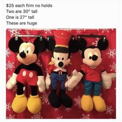 Mickey Mouse Huge Plush