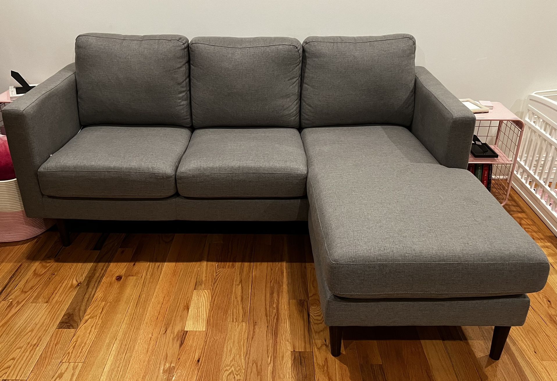 Grey 2 Piece Sectional 