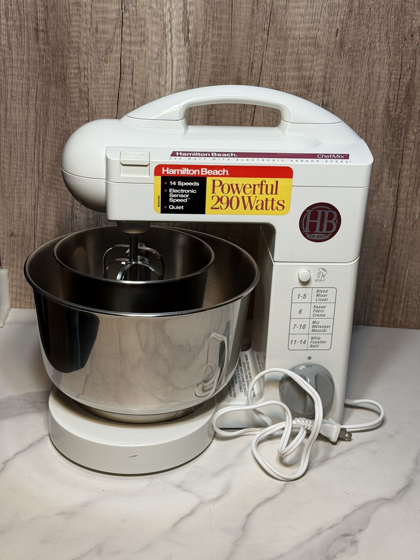 Hamilton Beach ChefMix 14 Speed Mixer Model 60690