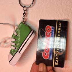 New Green Converse Keychain