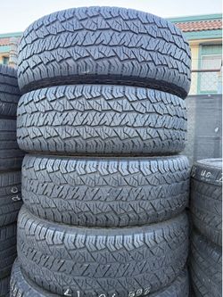 🔆 265 70 R 17 marca Hankook tires en perfectas condiciones