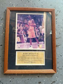 Kobe Bryant Memorabilia