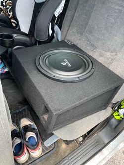 Subwoofer and amp